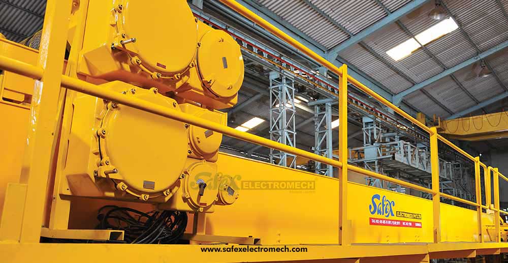 FLP Cranes, Flame Proof Cranes, Safex Cranes Manufacturer India