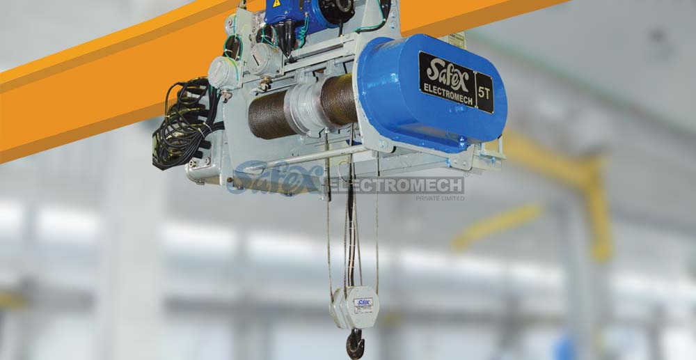 FLP Hoists, Flame Proof Hoists, Safex Hoists Manufacturer