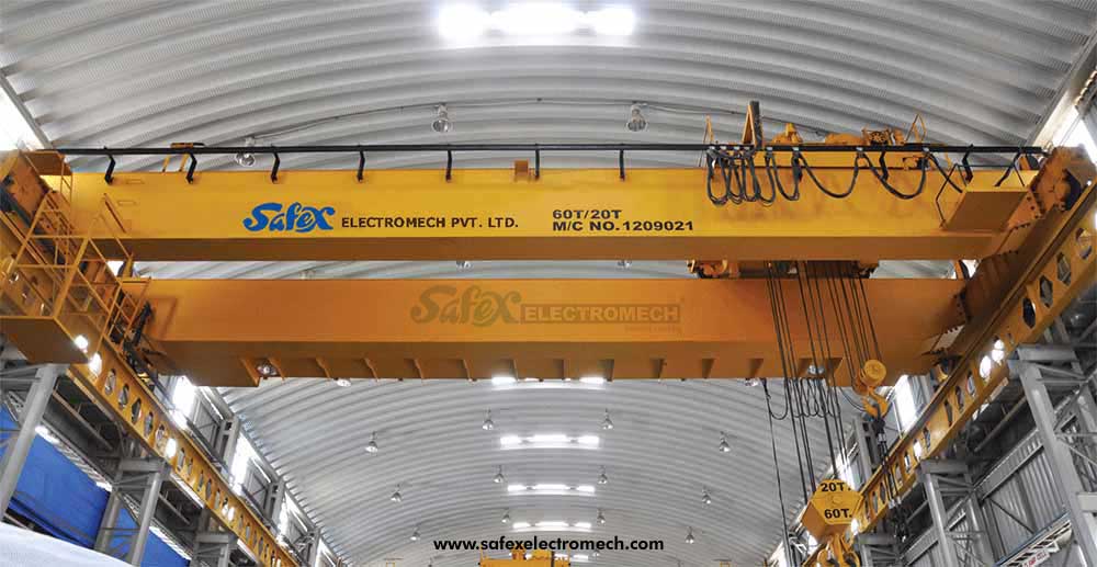 Eot Cranes, Electric Overhead Travelling Cranes, Safex Cranes Manufacturer India